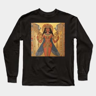 Isis Egyptian deity Long Sleeve T-Shirt